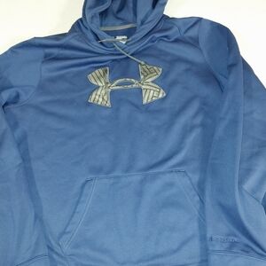 Under Armour Navy Hoodie with Logo